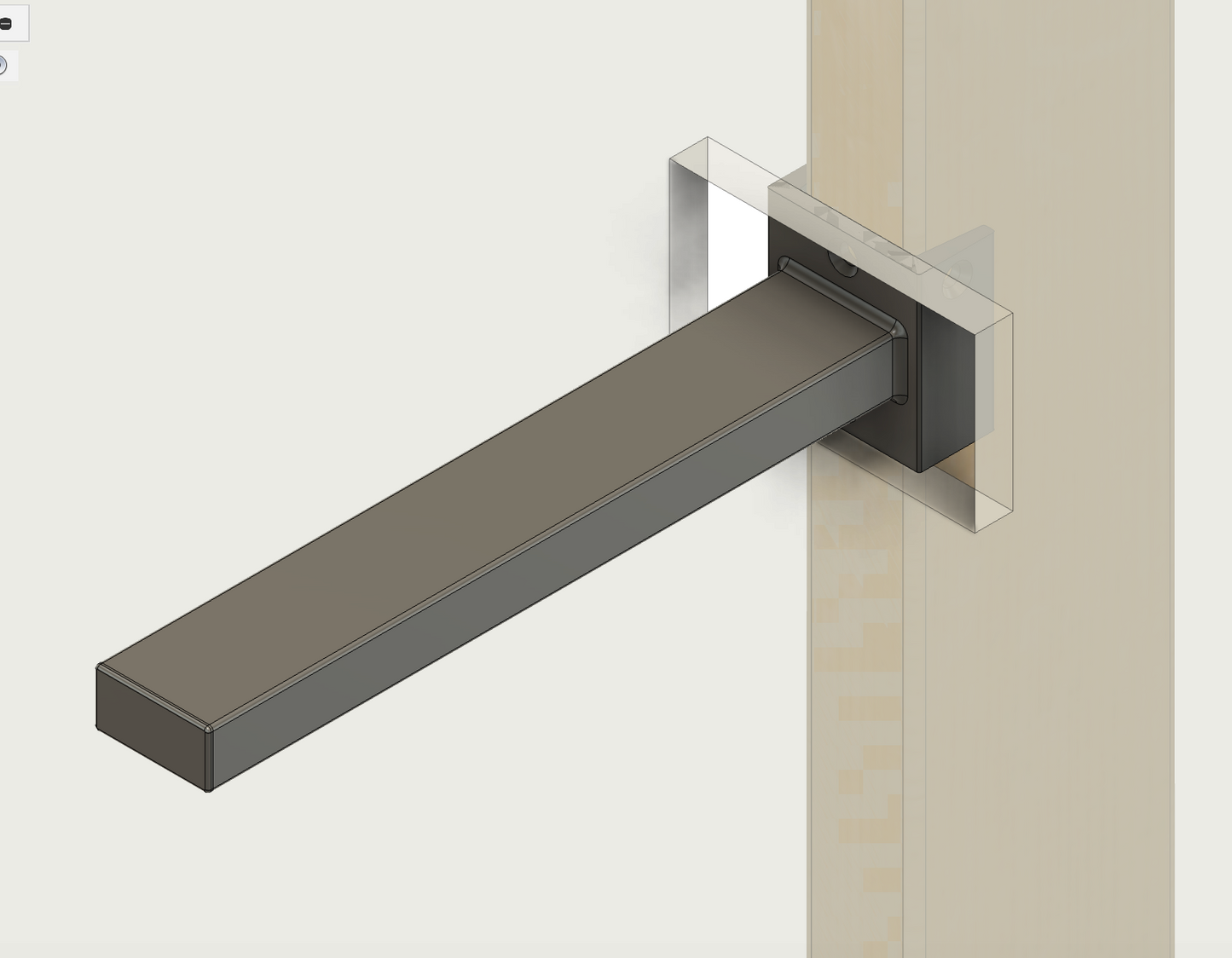 9 Inch Bracket for Wood Stud